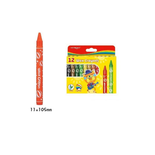 CRAYON COLORS 12 COLOR JUMBO KEYROAD (Copy)