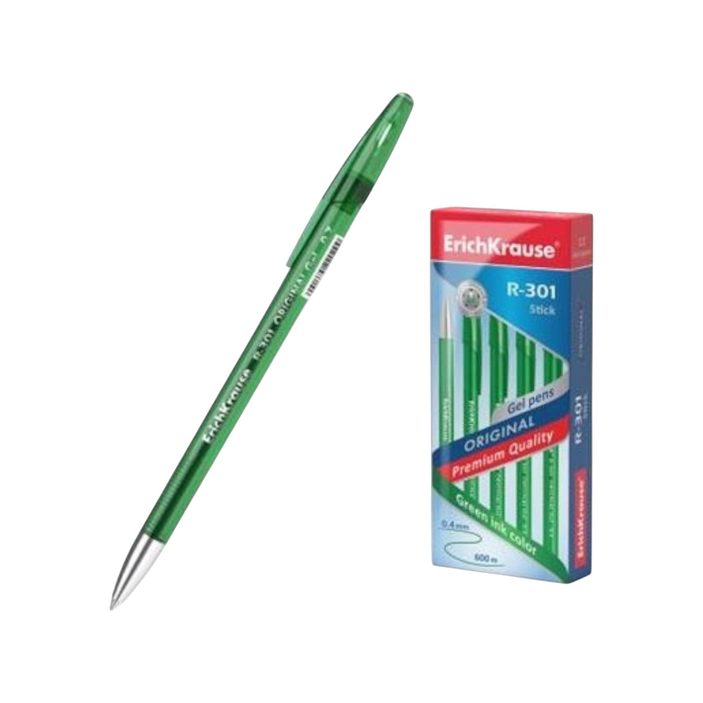 Gel ink pen ErichKrause R-301 Original Gel Stick, 0.5mm - Multicolor