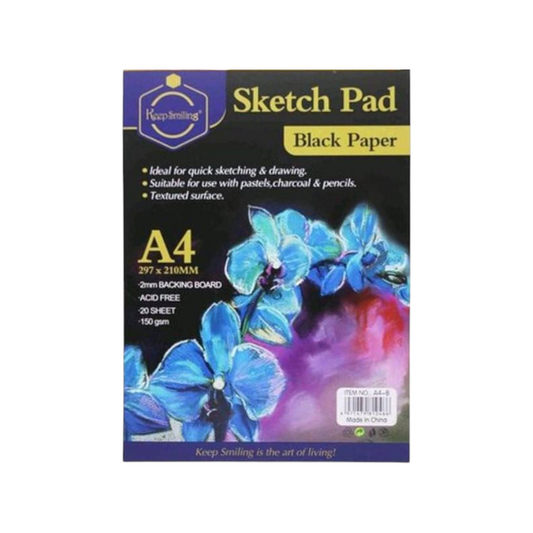Keep Smiling Sketch Drawing Soft Cover 21*29.7Cm 20 Sheets