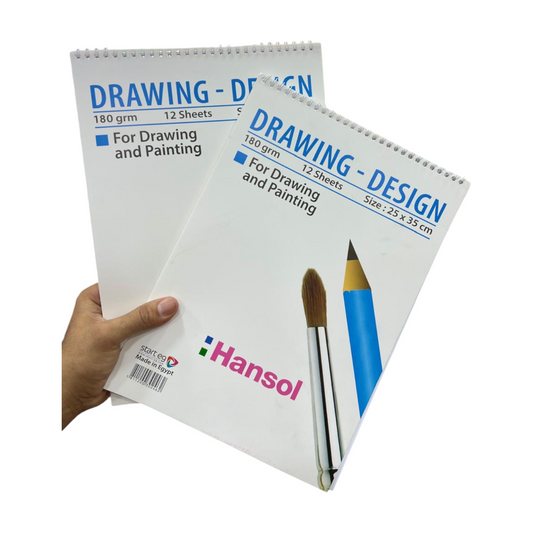 Hansol Sketch book, Size 25 * 32 cm, 12 Sheets,180 gm
