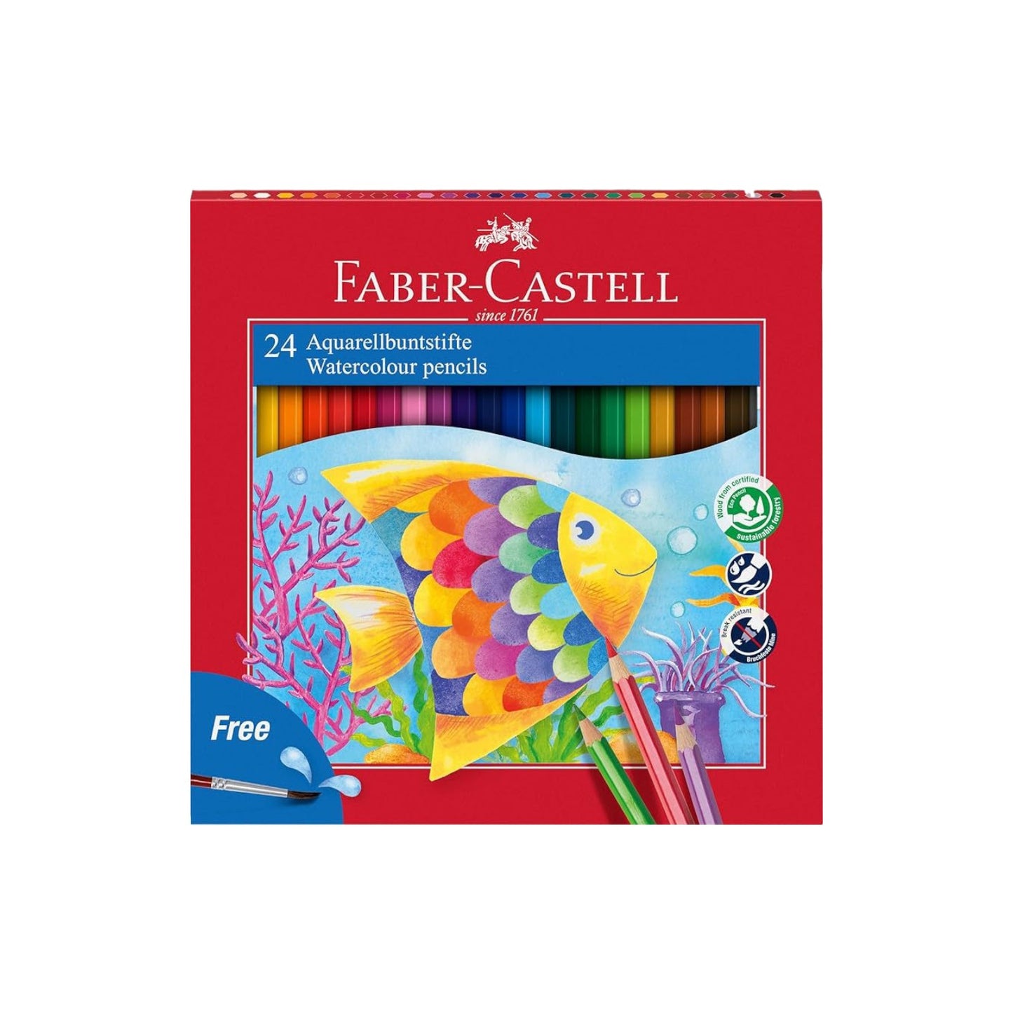 Aquarell Faber Castell Classic Color Watercolor 24 Pencils