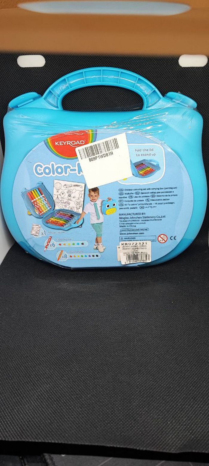 Baby set KEYROAD Color kit, 16 pcs, box, color mix