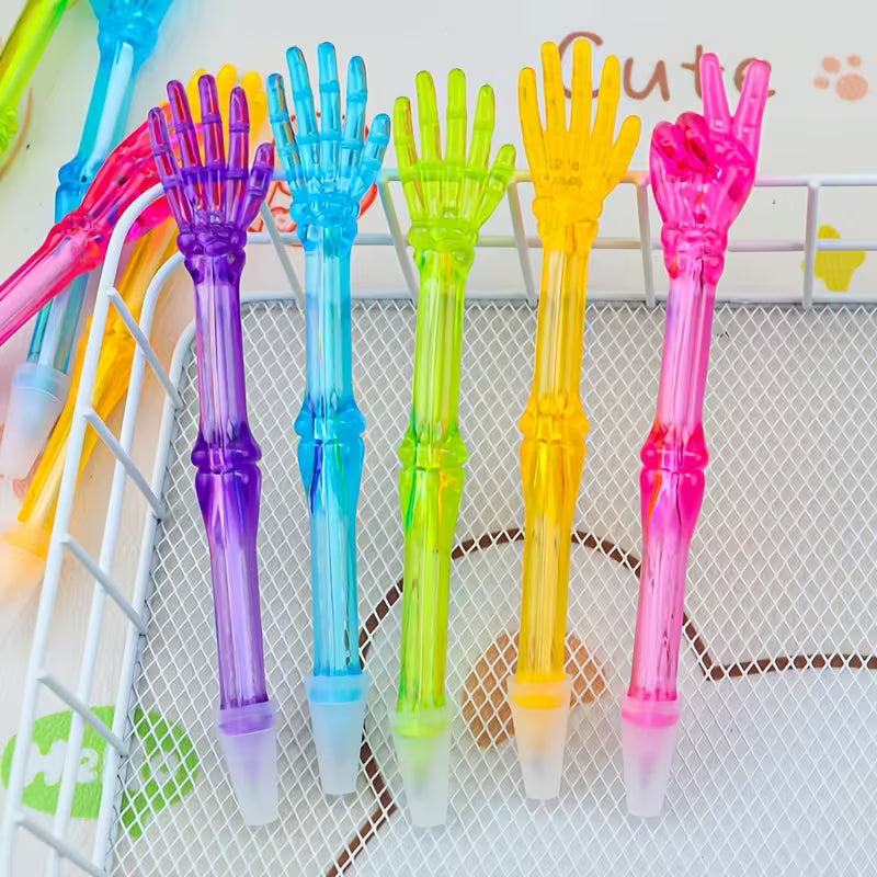 Skeleton Hand Gel Pens, Bone Hand Pens