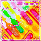 Gel Neon Highlighters – 4 Colors