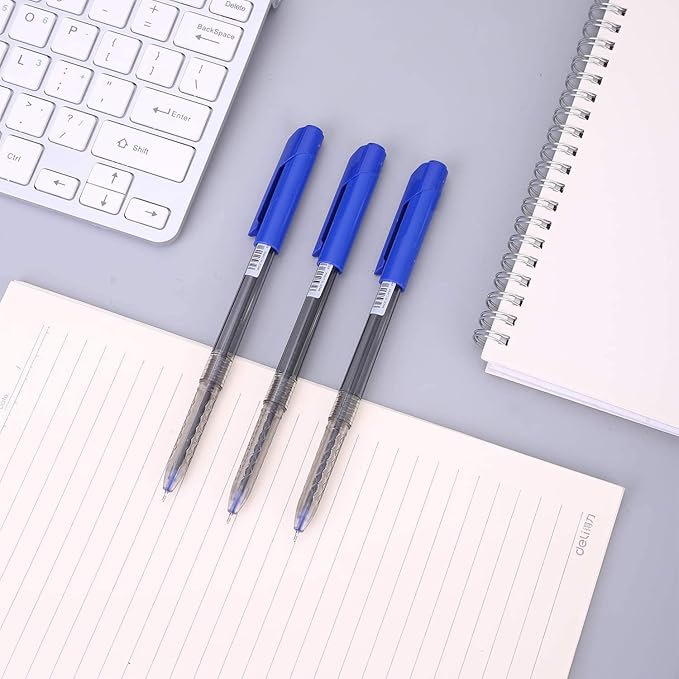 Deli Arrow Ball Point Pen Set 0.5mm eq00930&nbsp; Blue - 1 Pen