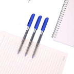 Deli Arrow Ball Point Pen Set 0.7mm Q00930 Blue