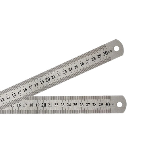 Metal ruler 30 cm, 20 g with plastic sleeve – Simba