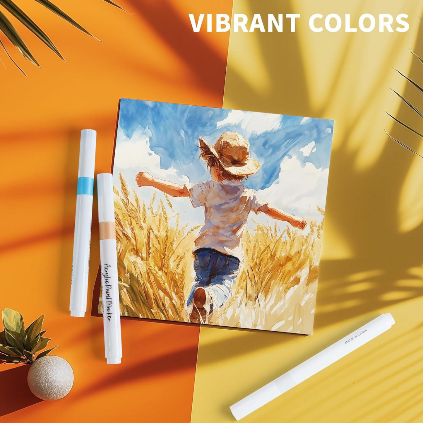 24 Colors Acrylic Paint Markers