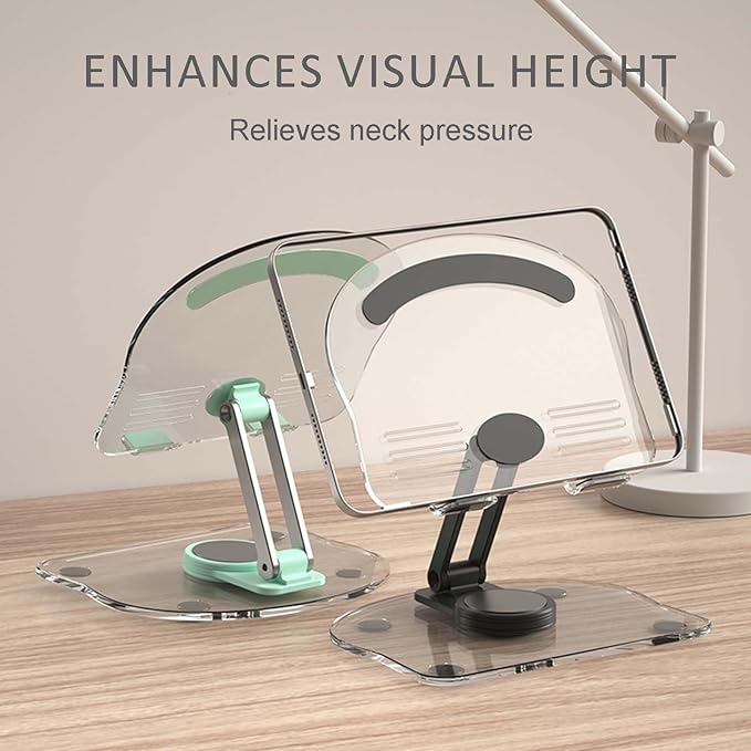 360 Degree Rotating Mobile Tablet Stand, Adjustable Tablet Holder