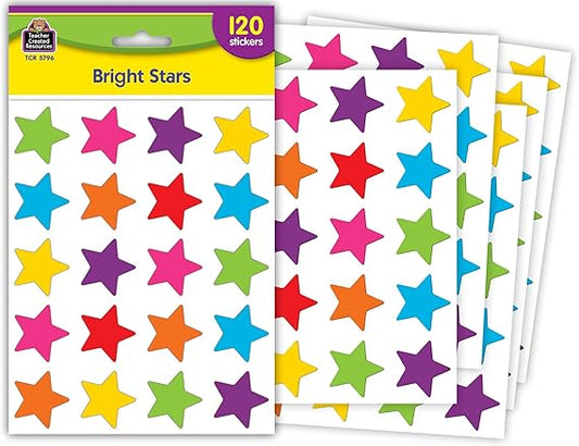 Oh Happy Day Stars Mini Stickers - 4 Sheets