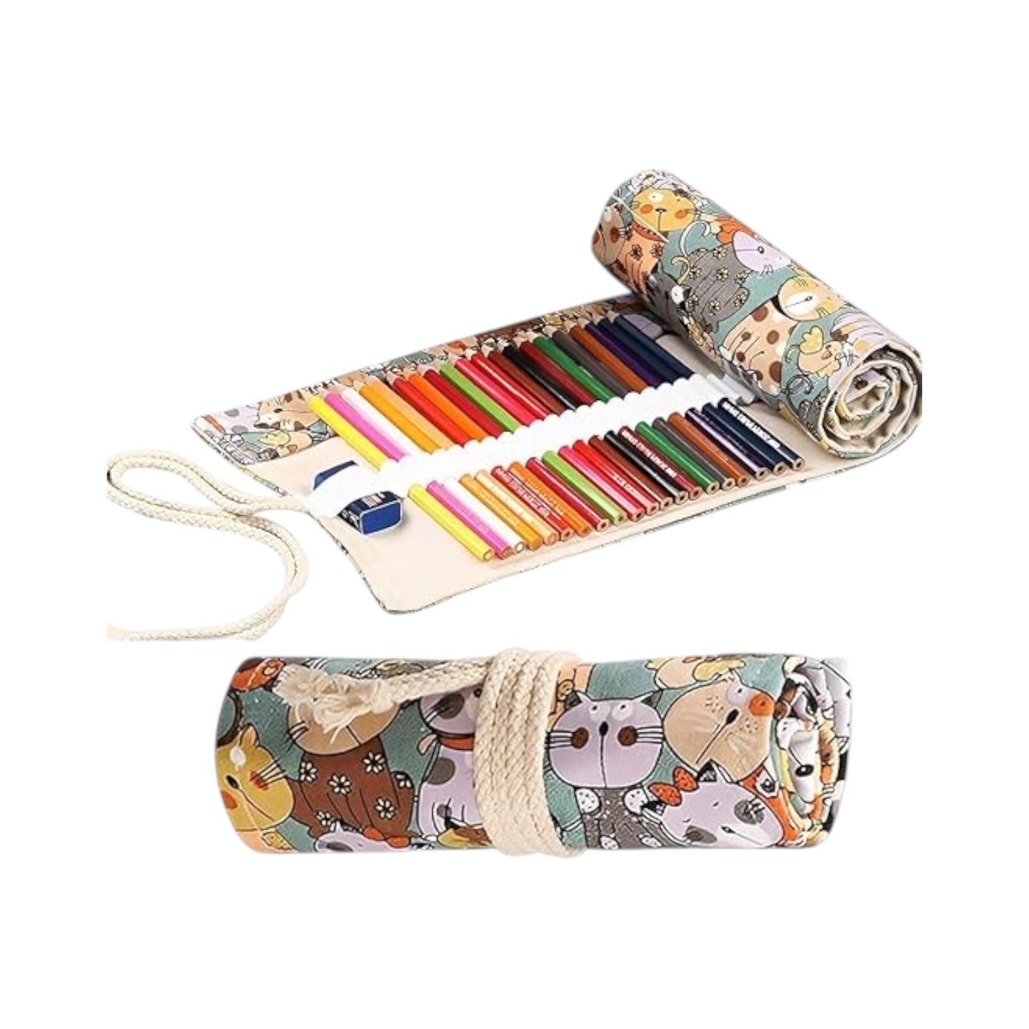 24/36/48/72 Slots Pencil Wrap - Roll Up Bag