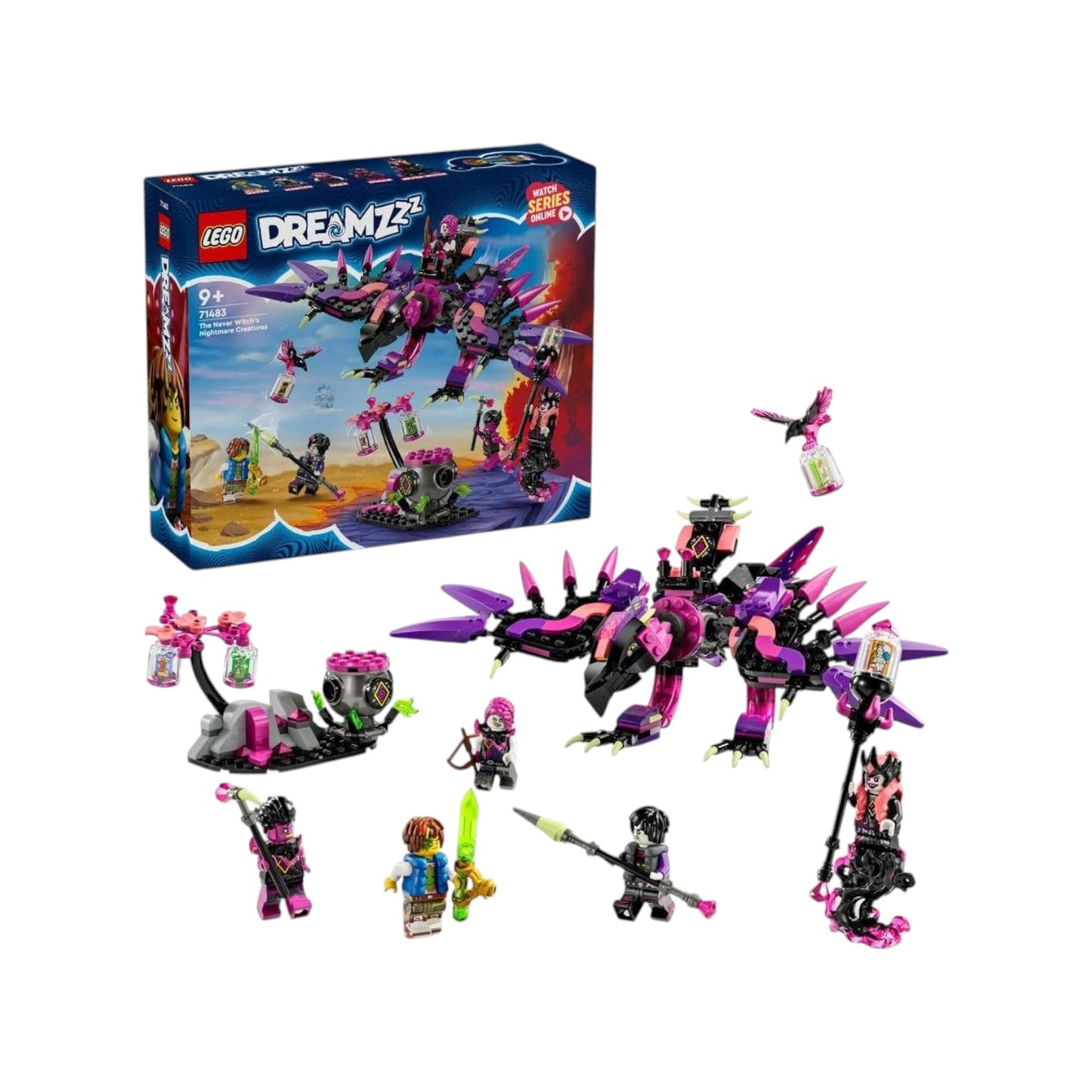 LEGO DREAMZzz The Never Witch’s Nightmare Creatures 71483