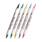 Set of 12 - 24 - 36 Acrylic Paint Pens, Metallic Colors
