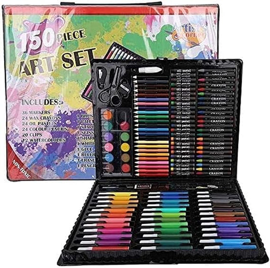 INNOVATIVE 150 Pcs Deluxe Art Set Art Supplies for Kids