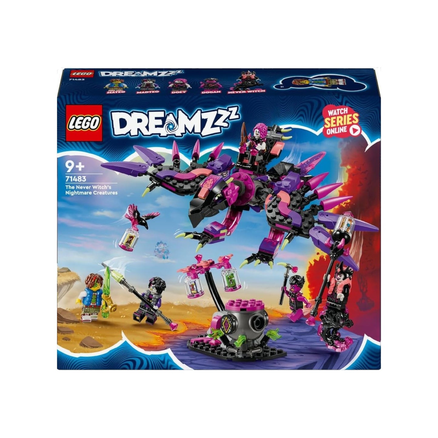 LEGO DREAMZzz The Never Witch’s Nightmare Creatures 71483