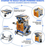 TOYS LAND STEM 13-in-1 Solar Robot, Educational Experiment DIY Robotic