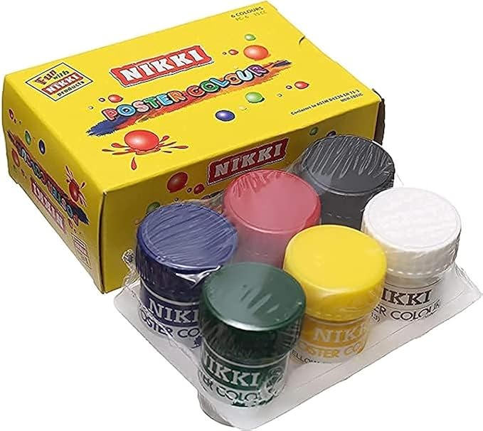 Nikki Poster Colors - 12 Pieces