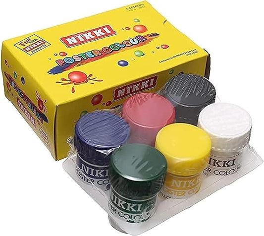 Nikki Poster Colors - 12 Pieces