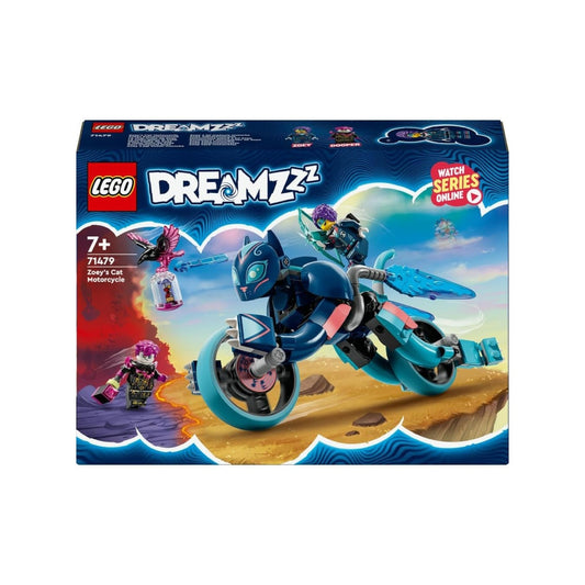 2in1 Zoey’s Cat Motorcycle Set, Rebuild an Animal Figure into a Bike Toy