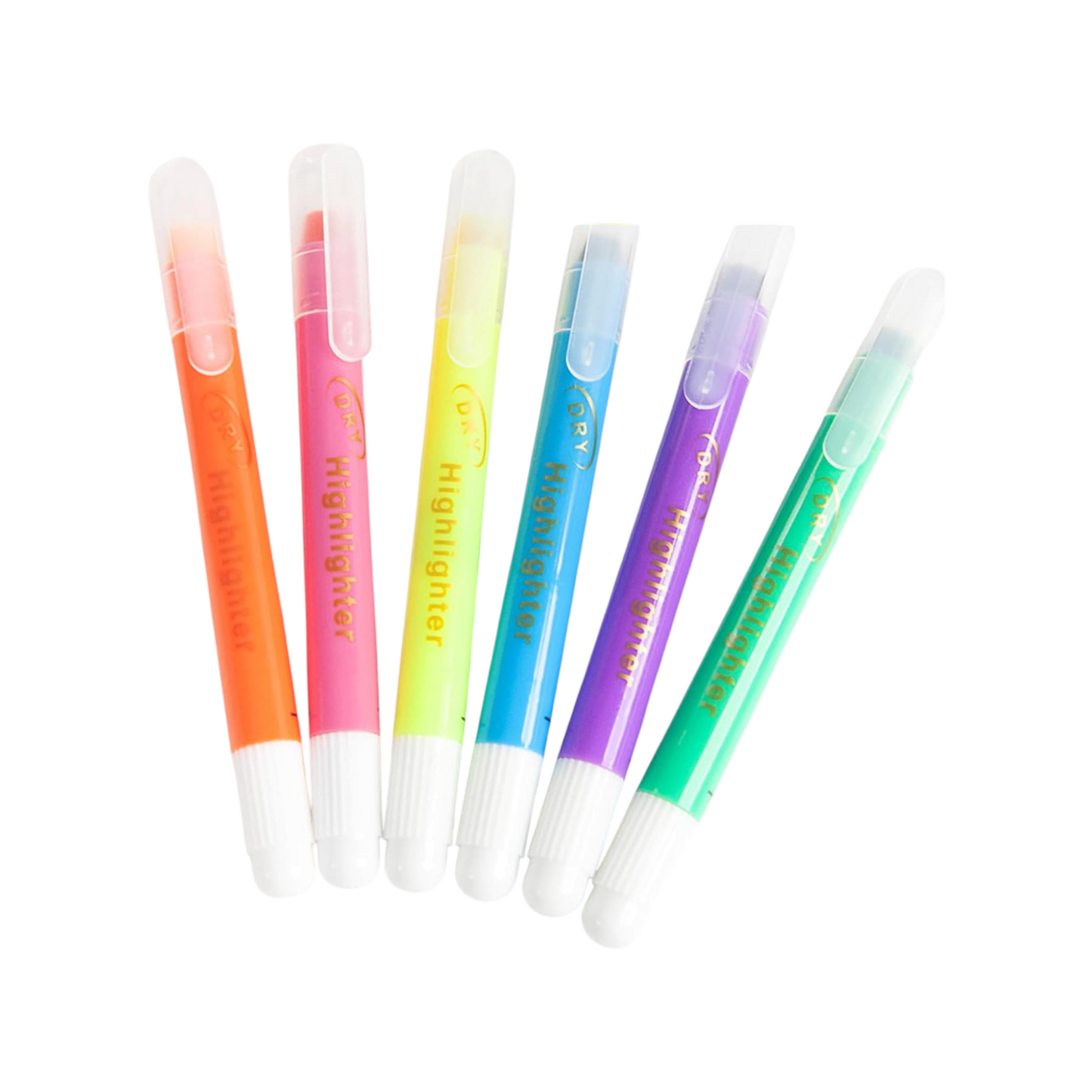 Highlighter Set, Bible Marker Pens in 6 Colors