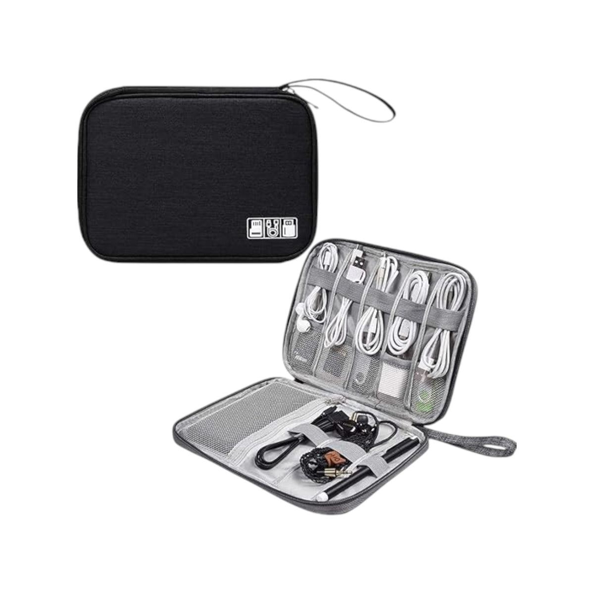 Travel Cable Organizer Bag Portable Cord Organizer Bag for Cable