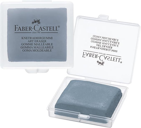Faber Castell Charcoal Eraser, Square, One Piece, , 127321