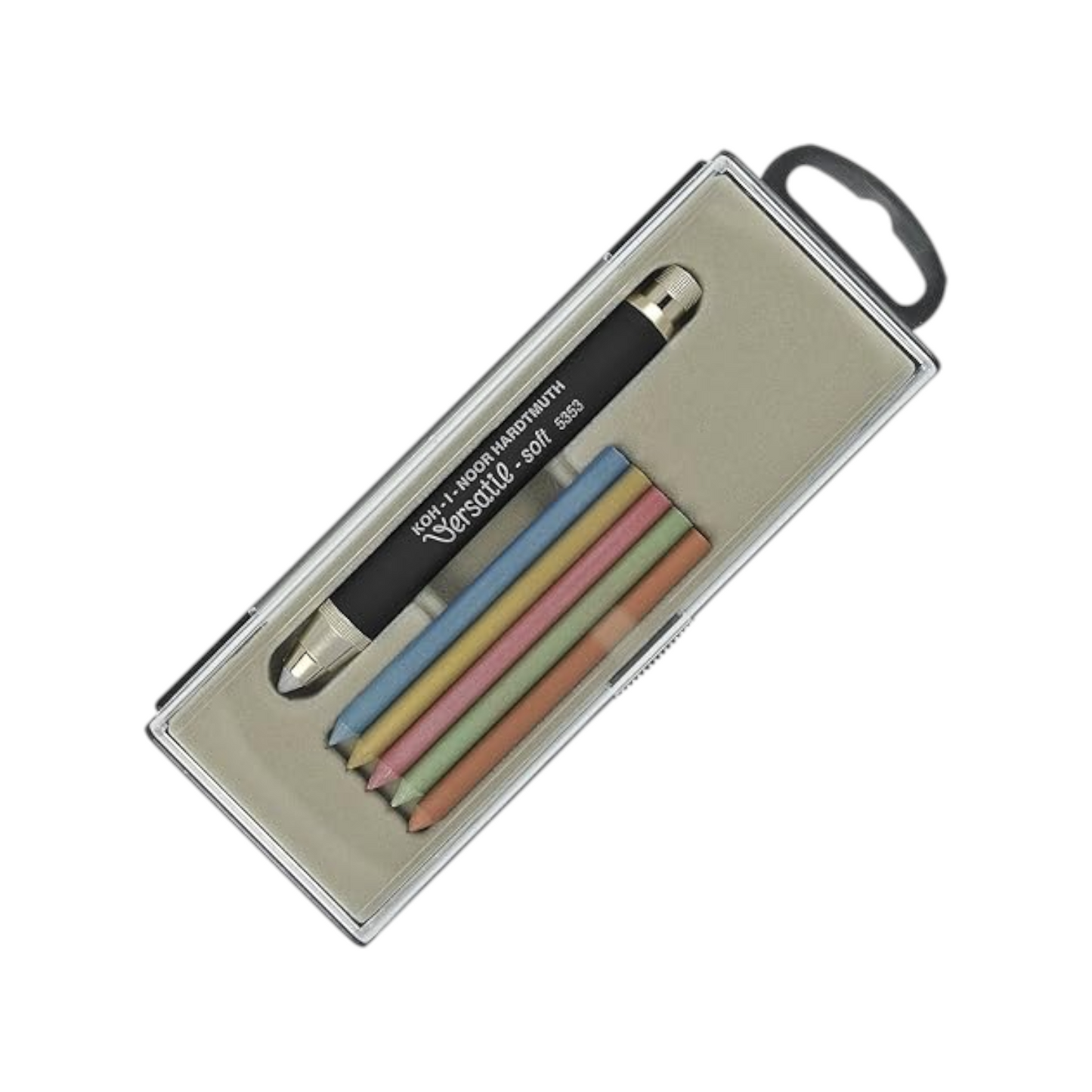 Koh-I-Noor All Metal Leadholders With Sharpener - Black