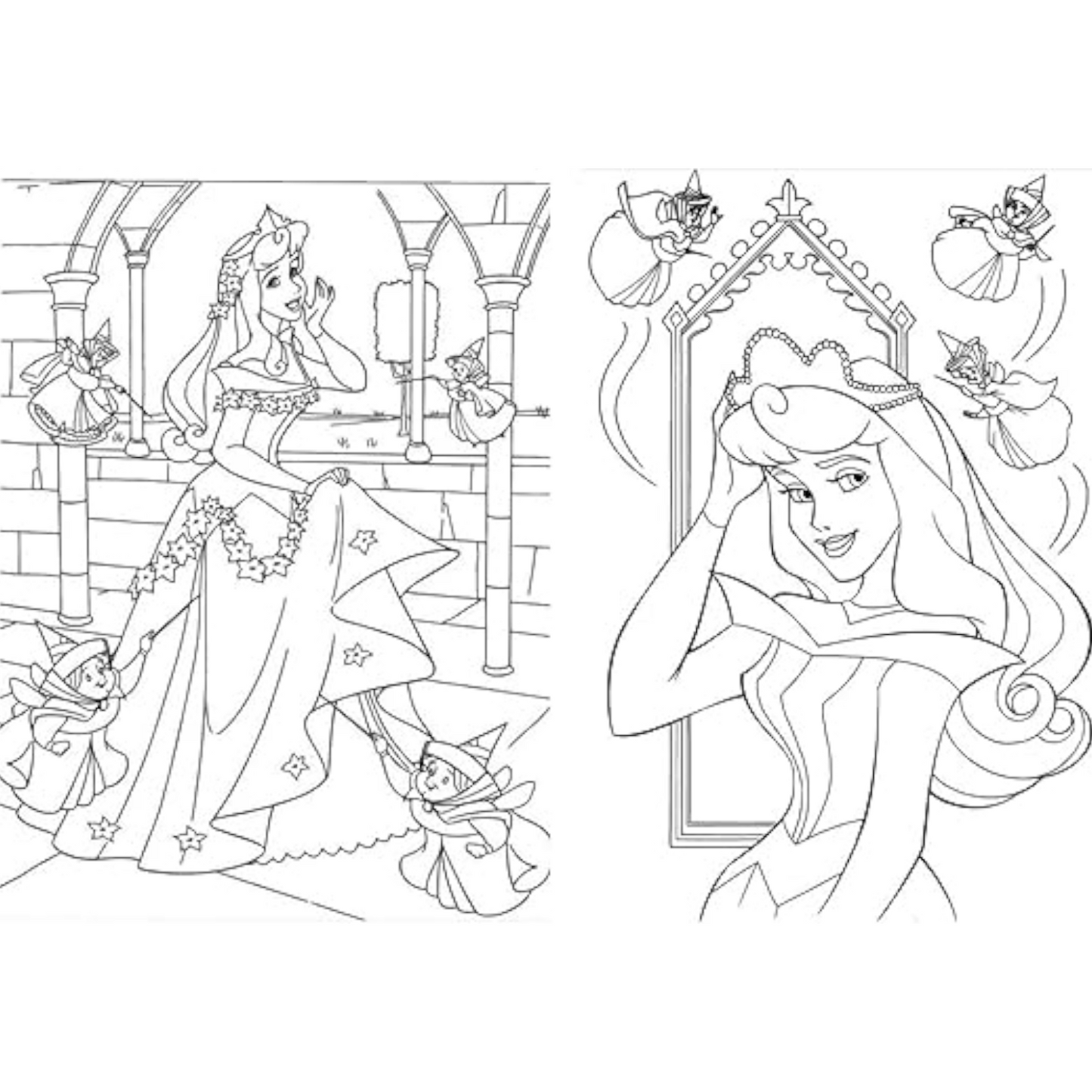 Girls Coloring Book 24 Professional Drawing