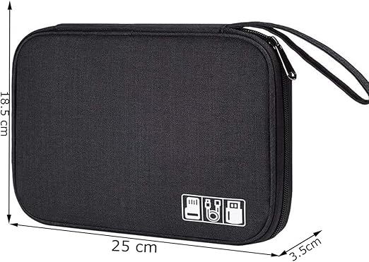Travel Cable Organizer Bag Portable Cord Organizer Bag for Cable