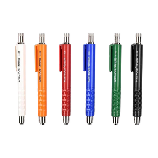 KOH-I-NOOR 5.6mm Diameter Mechanical Clutch Lead Holder Pencil - Assorted Colour