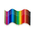 Carioca 42897 Tita Erasable Colouring Pencil (Pack of 12)