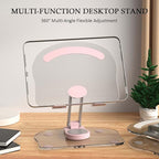 360 Degree Rotating Mobile Tablet Stand, Adjustable Tablet Holder