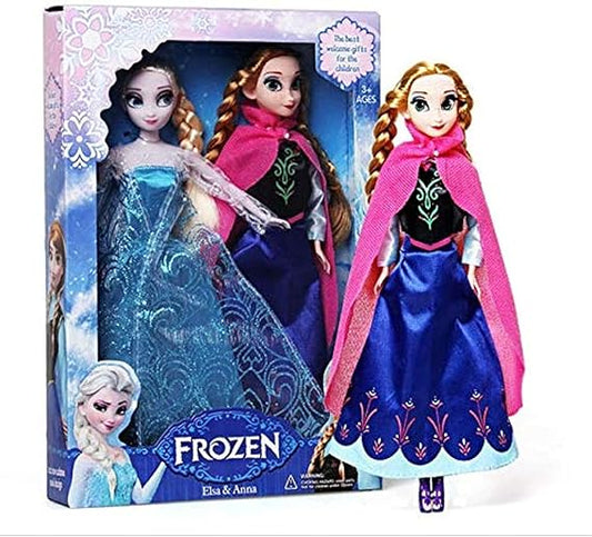 Frozen Anna And Elsa Cartoon Princess Dolls Toys