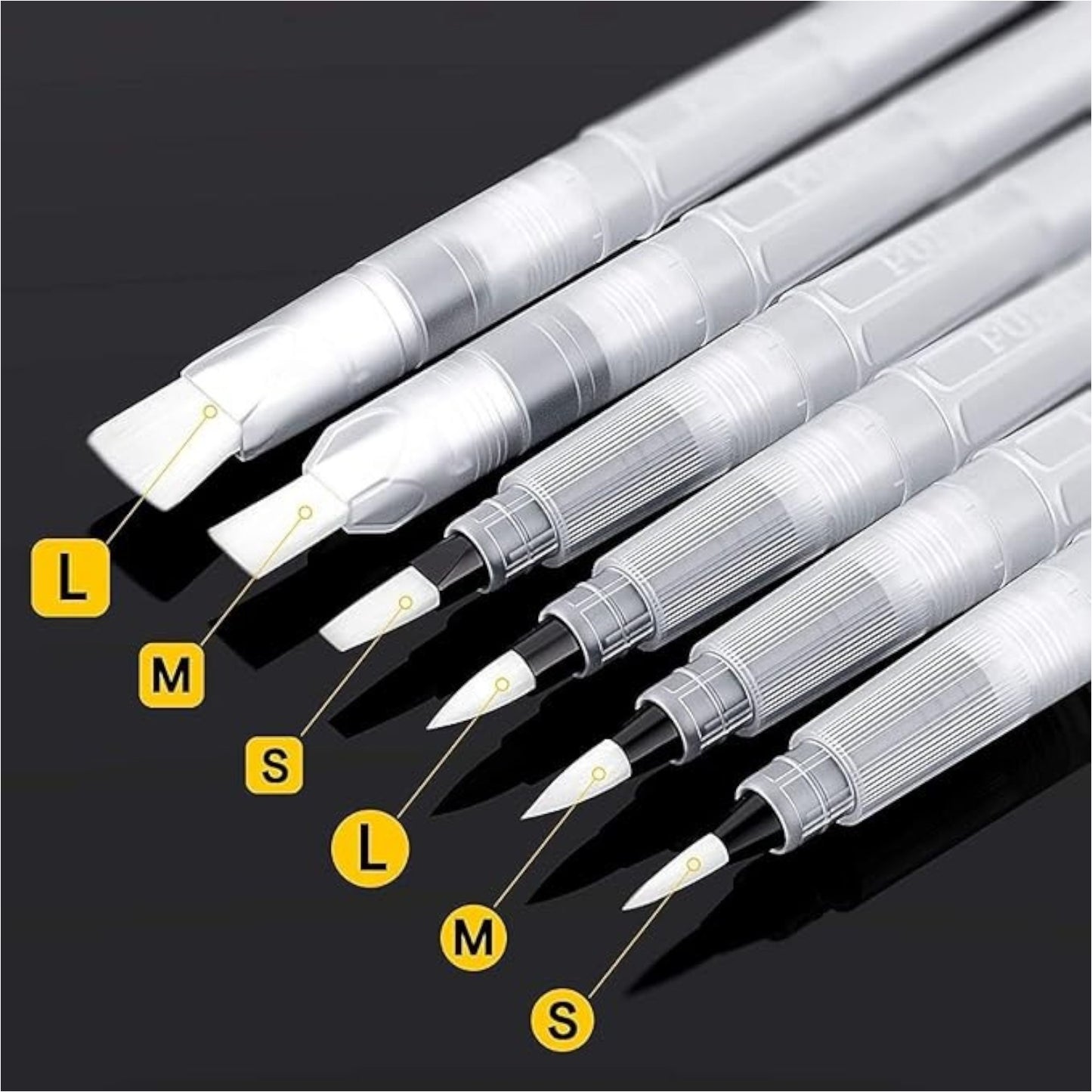 Refillable Ink and Water Brush Pens for Watercolour Acrylic Art/Painting