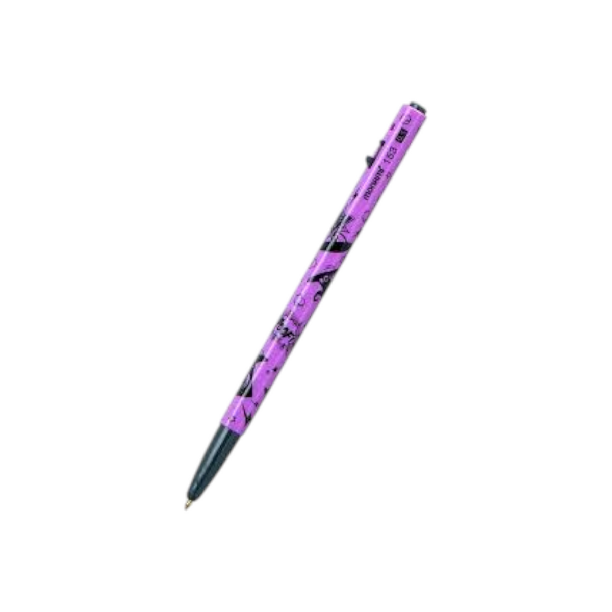Monami Oil pen 153 cartoon 0.5mm Purple