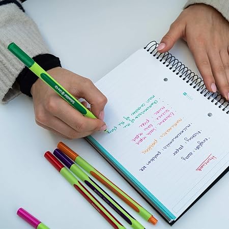 Fineliner Line-Up 0,4 assorted Adjustable pencil case stand
