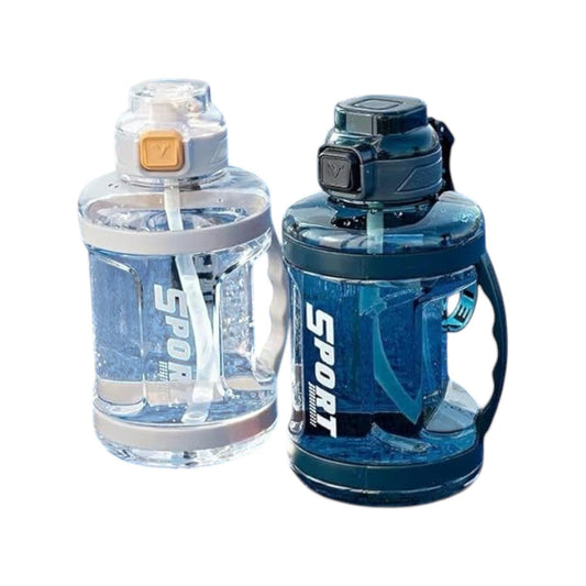 Transparent Sports Water Bottle With Handle