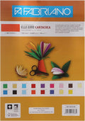 20 Sheets Fabriano Elle Erre Colored Papers, 180 g - A4 - Multi Colors