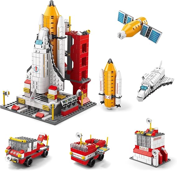 Sosuy Space Exploration Shuttle Building Sets - 1000 Pieces