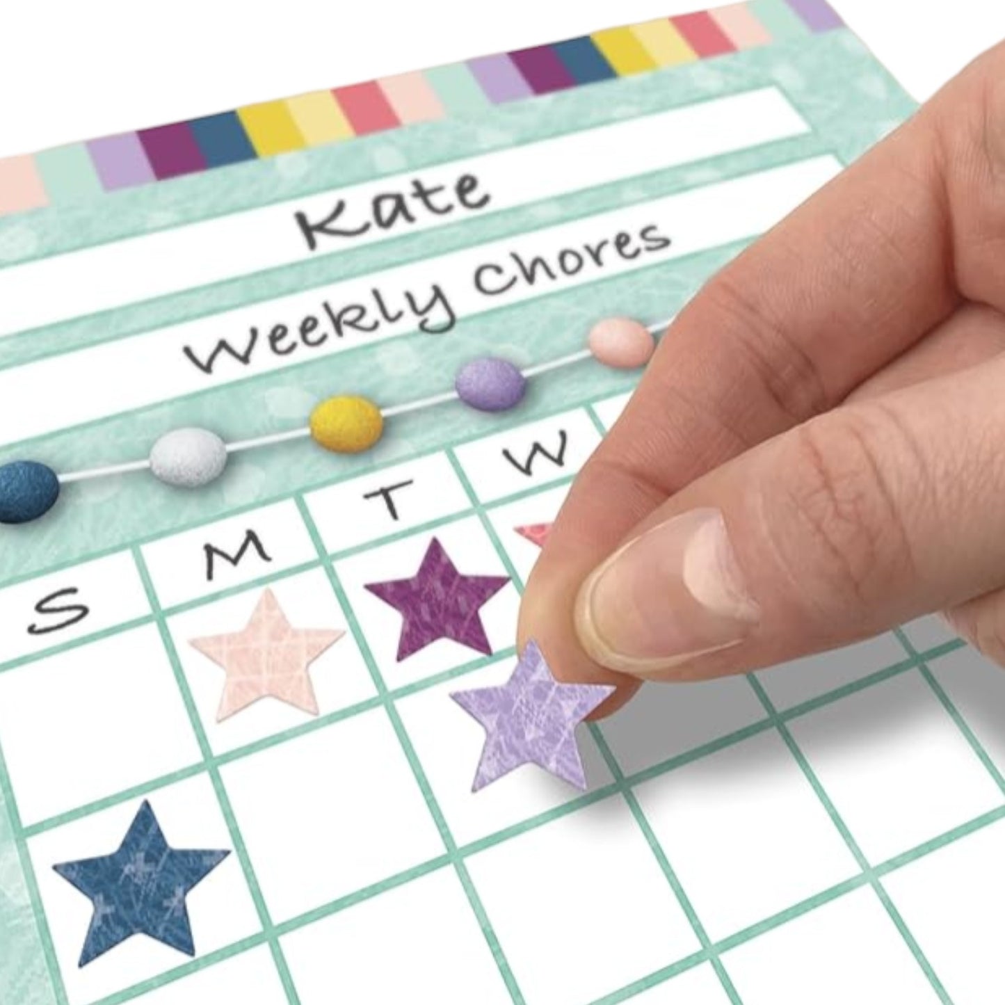 Oh Happy Day Stars Mini Stickers - 4 Sheets