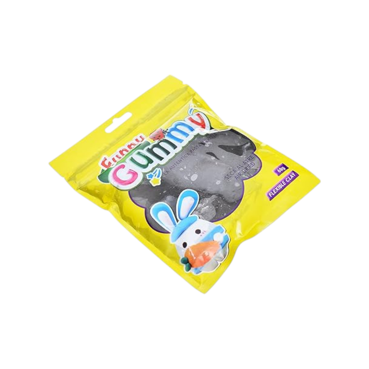 Soft flexible Clay for Playing Moldable 60gm in Resealable Bag