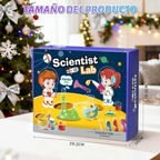 Elite Stationery House Scientist Lab STEM kit box with space-themed astronaut illustrations and science equipment