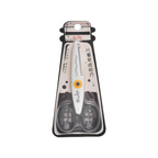 Elite Stationery House Oulo kids safety scissors with white decorative blades and ergonomic black plastic handles