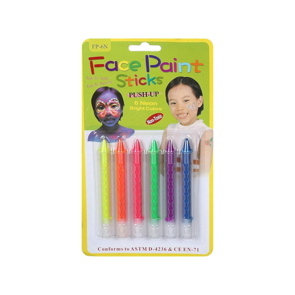 Face Painting Kit 6 Colors,Dress up face color,Face Crayon Set