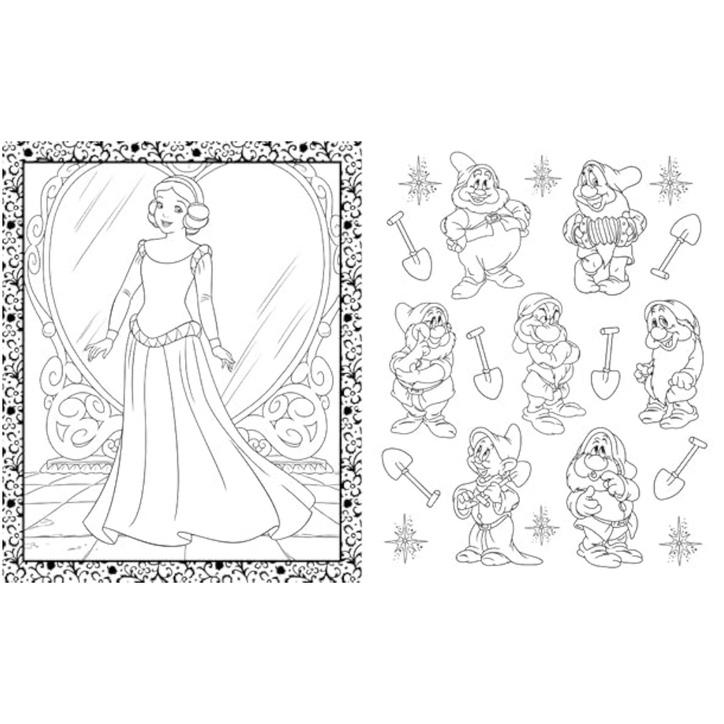 Autumn Disney Princess: Mega Colouring Paperback – Big Book,
