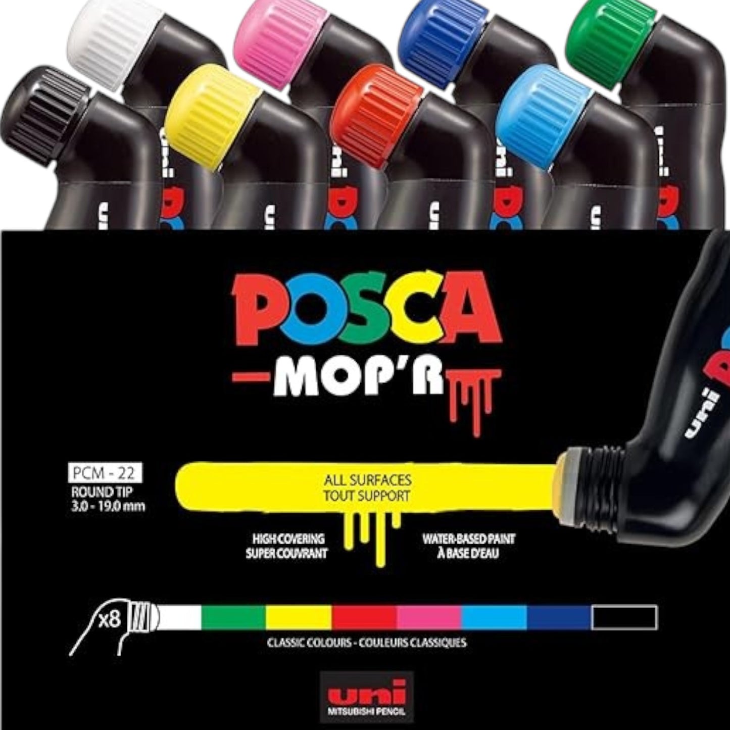POSCA - Uni Mitsubishi Pencil - MOP'R Marker