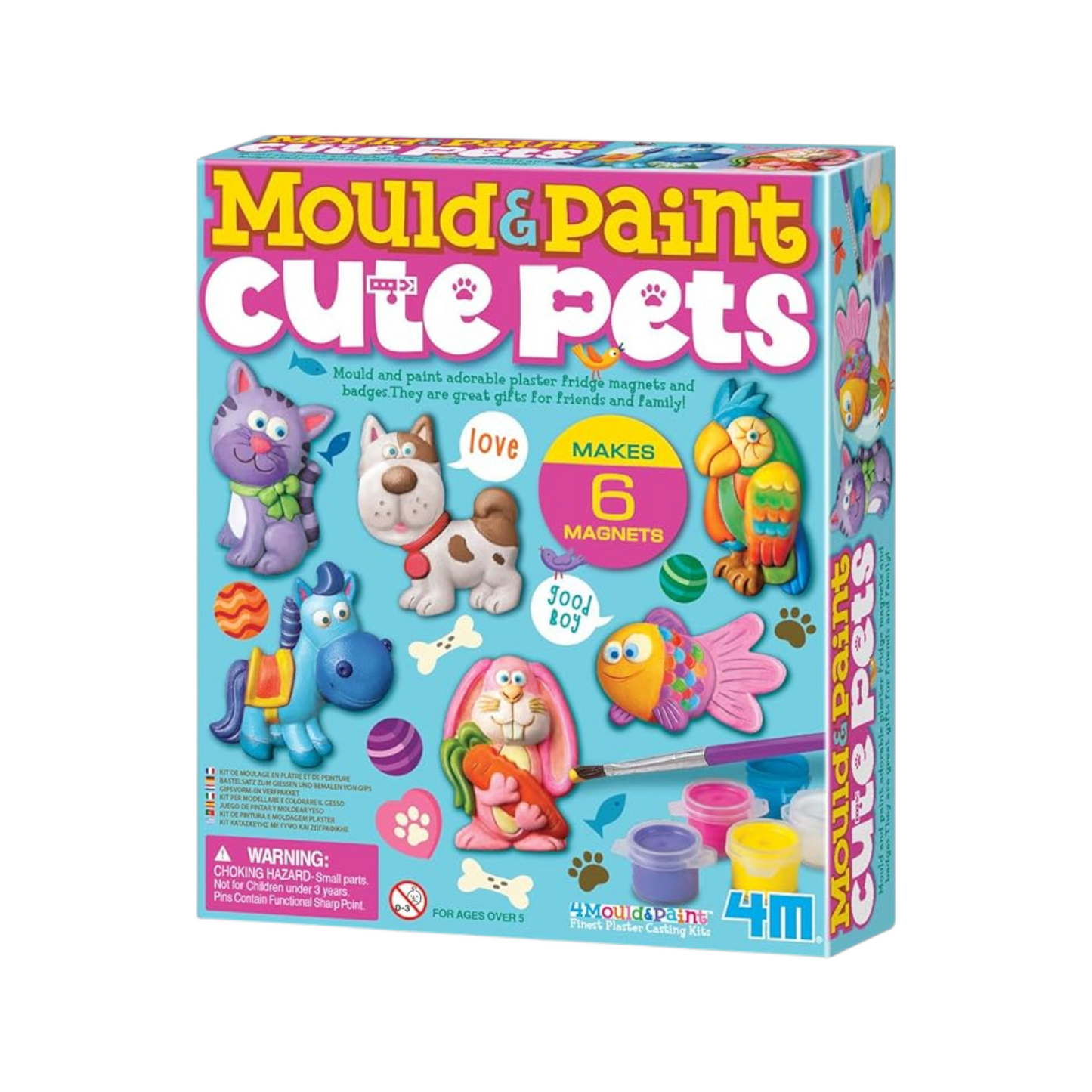 4M - Mould & Paint - Cute Pets 3539