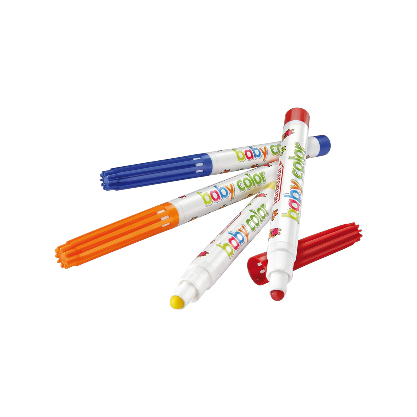 Fibracolor Bipunta Double Ended Fibre Colouring Pens Super Washable - Pack of 10