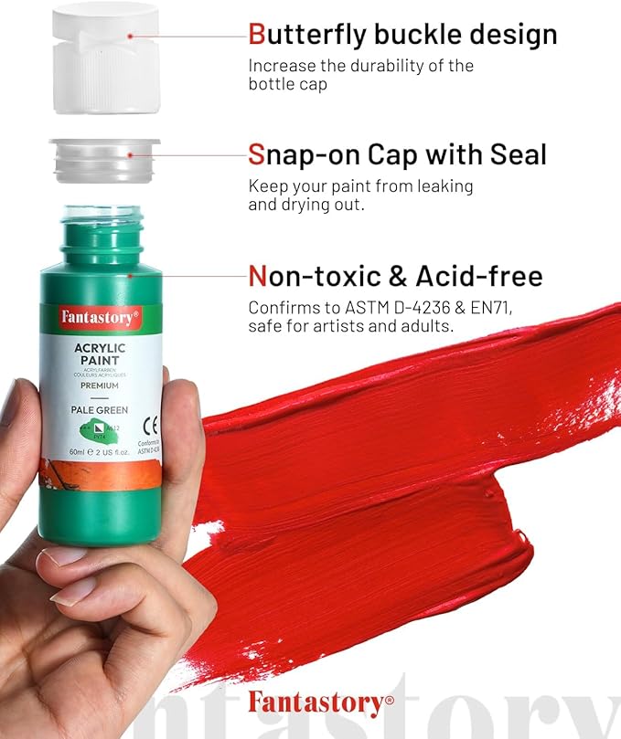 M&G Acrylic Paints 12 Ml - Set Of 24Pcs (Copy)