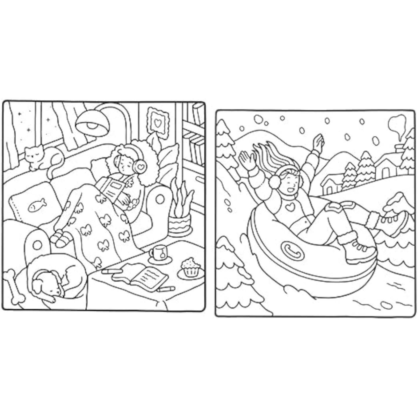 Girls Coloring Book 24 Professional Drawing